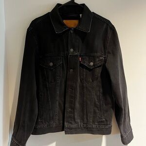 Levi’s Black Denim Trucker Jacket